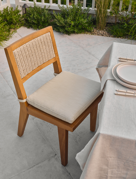 Outdoor Vista Dining Chair Cushion Jenni Kayne