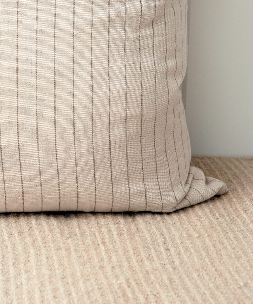 Textured Stripe Decorative Pillow - DKNY