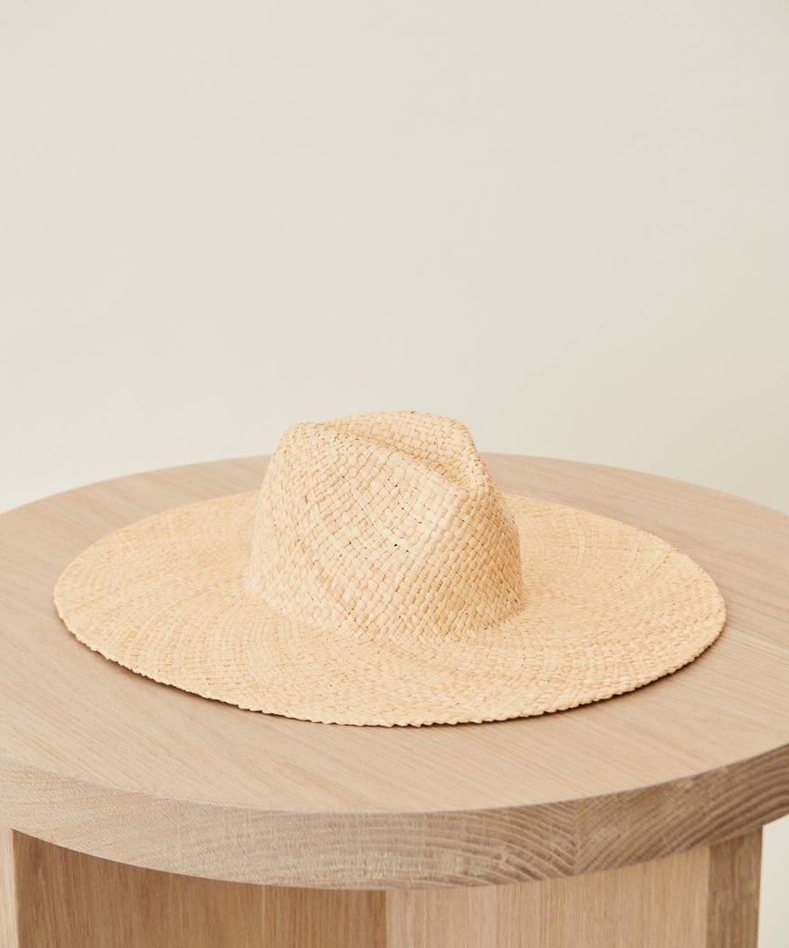 Woven Raffia Hat