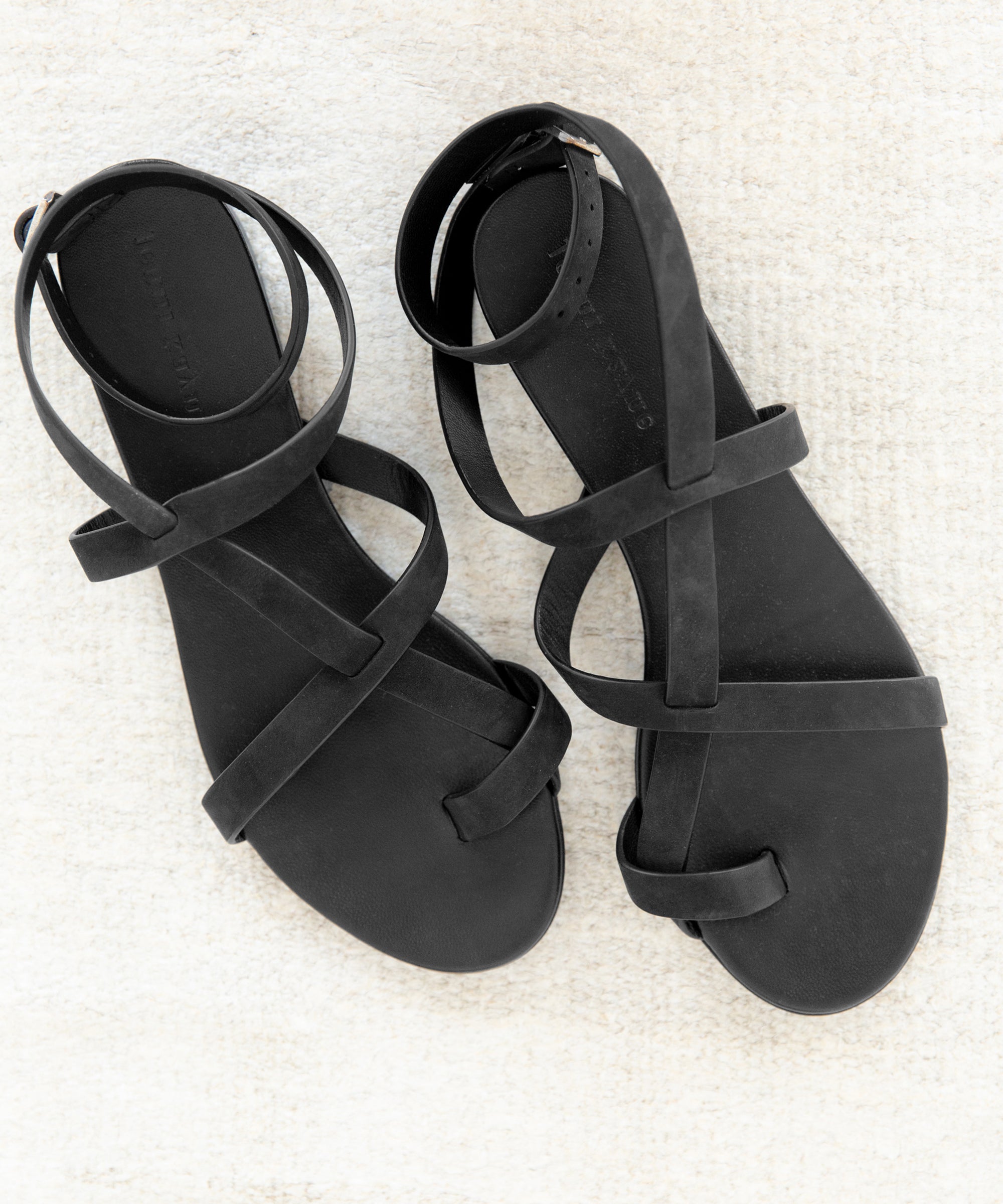 Oiled Leather Strappy Sandal – Jenni Kayne