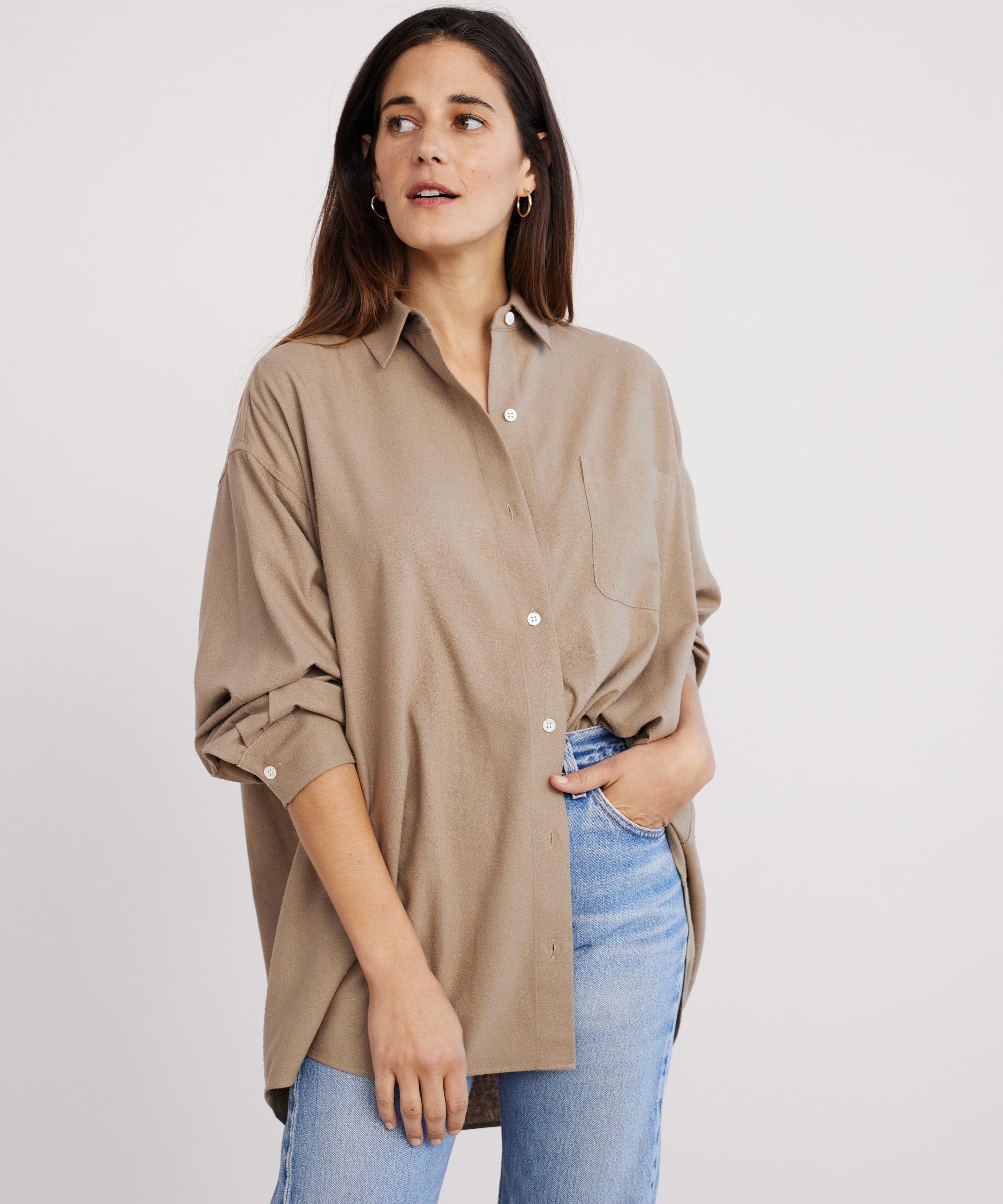 Relaxed Oversized Shirt – Jenni Kayne