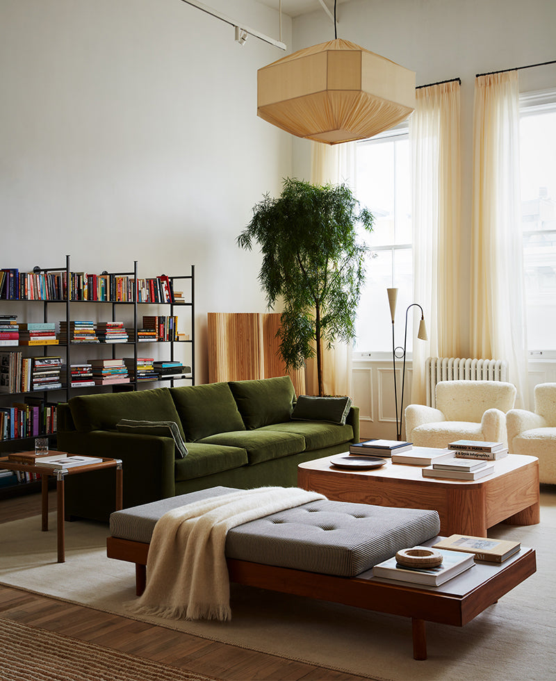 Nounours Nicolas アンティーク インテリア nicholas-obeid-home-tour-green
