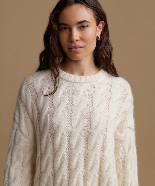 Cable Serena Crewneck