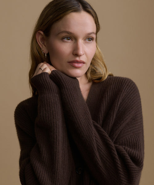 Cashmere Cocoon Cardigan