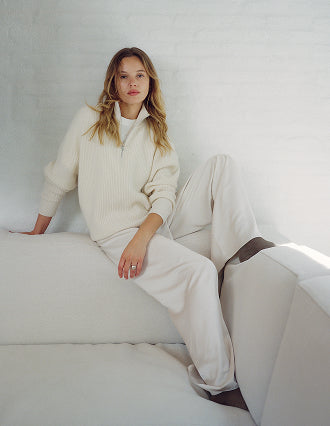 Shop The Cashmere Half Zip