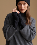 Fingerless Cashmere Gloves