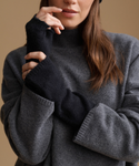 Fingerless Cashmere Gloves
