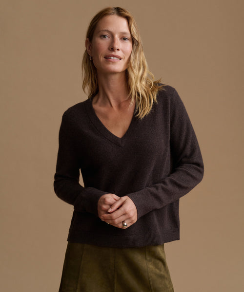 Flynn Cashmere V-Neck