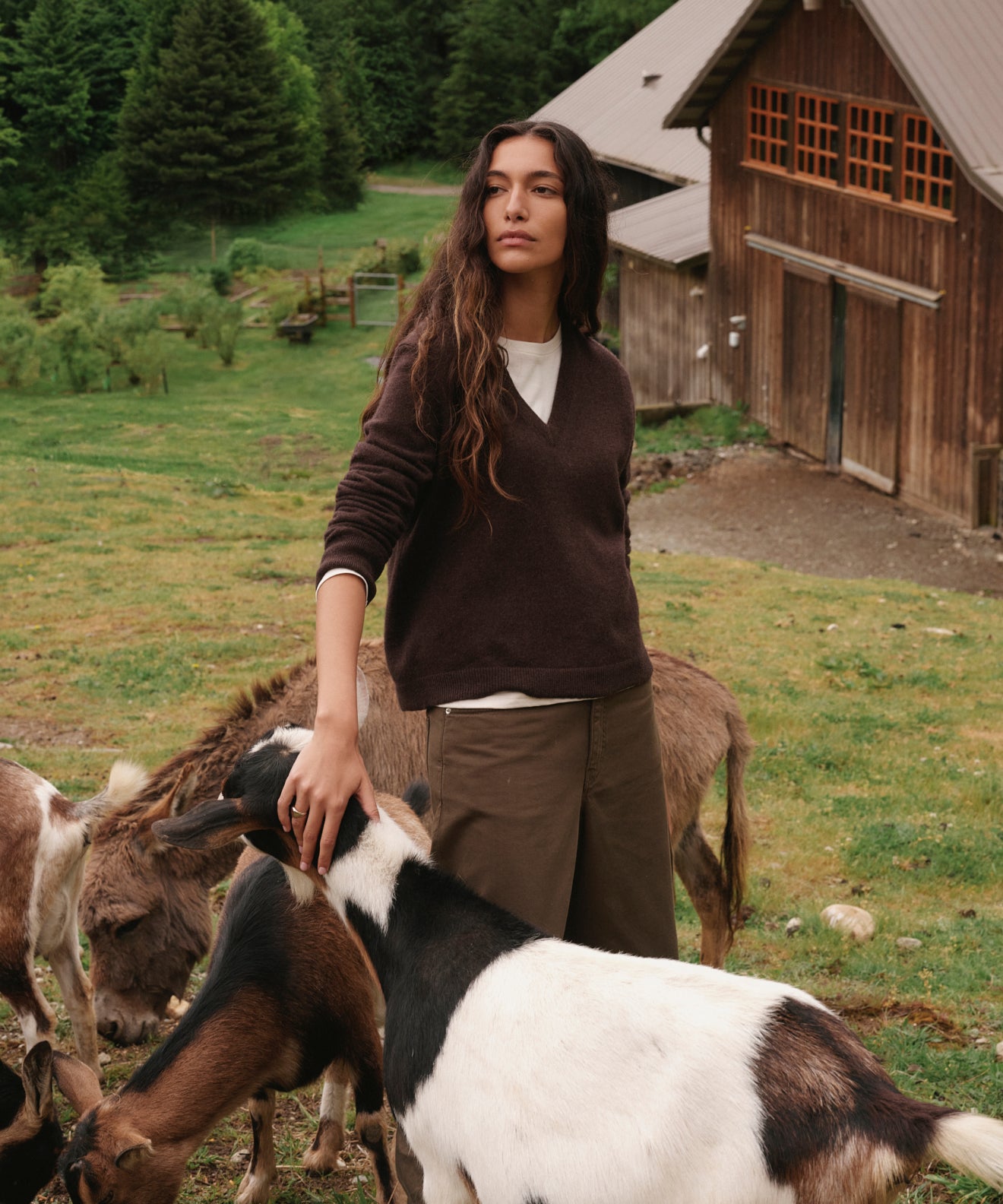Flynn Cashmere V-Neck