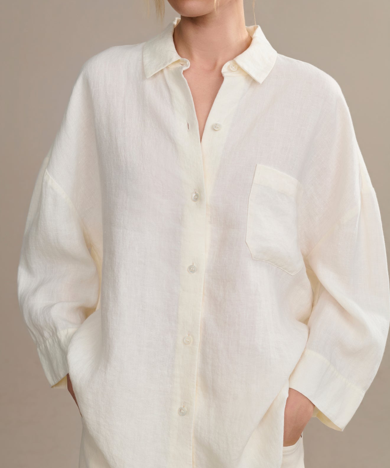 Linen Logan Shirt | Jenni Kayne