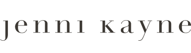 Jenni Kayne logo in black text on a white background