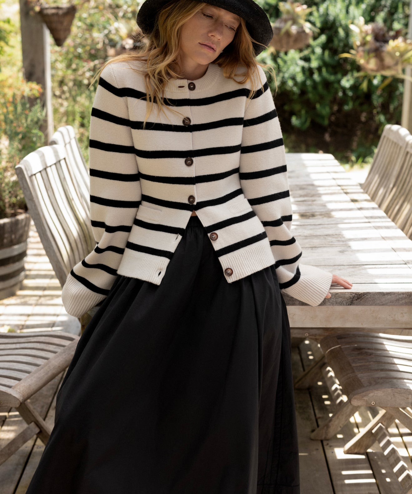 HYEON ヘヨン dreamy jacquard skirt / black E64291s.jpg