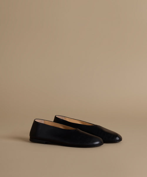 Leather Elodie Flat