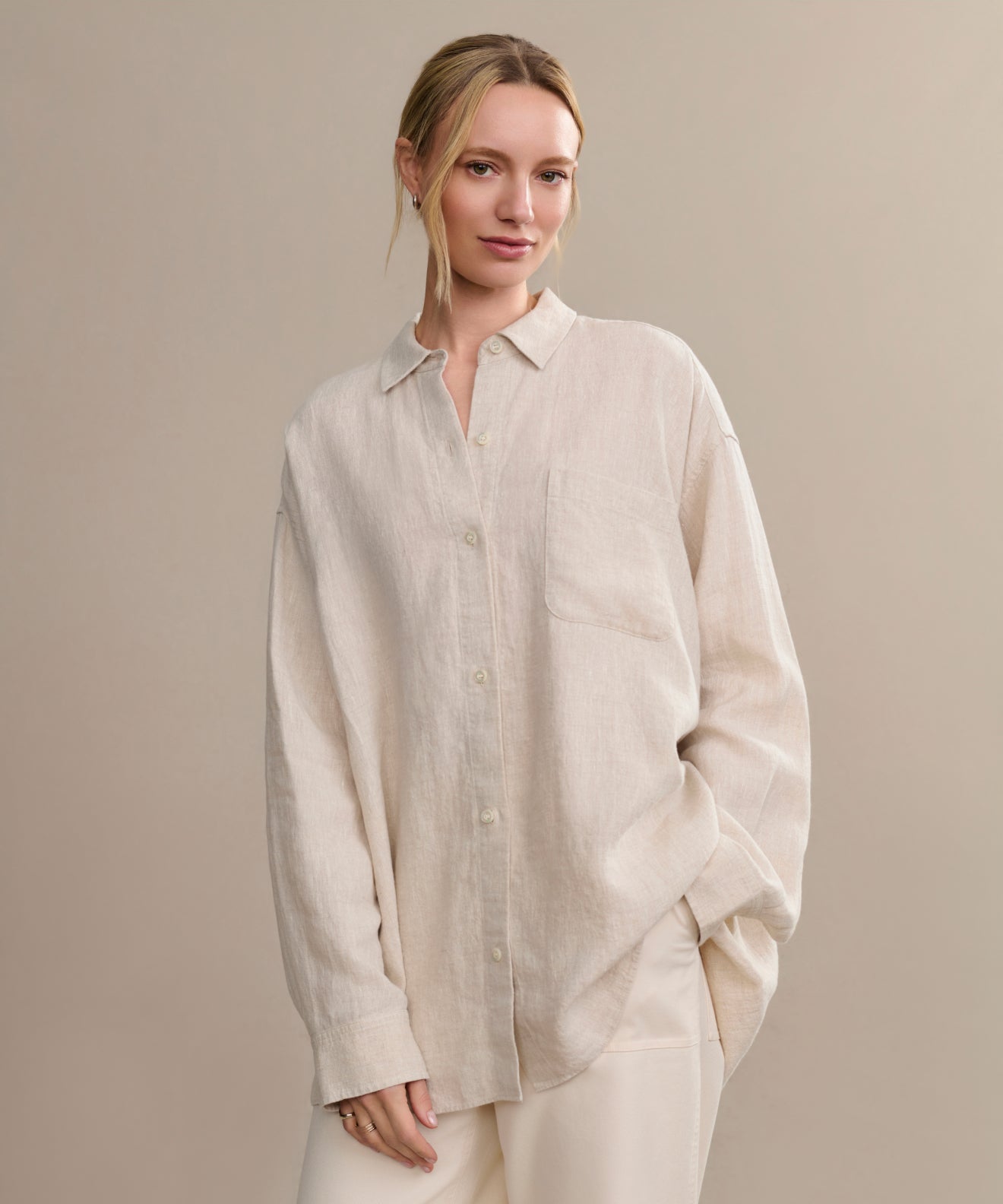 Linen Colby Shirt | Jenni Kayne