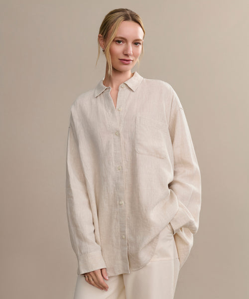 Linen Colby Shirt | Jenni Kayne Linen Colby Shirt | Jenni Kayne