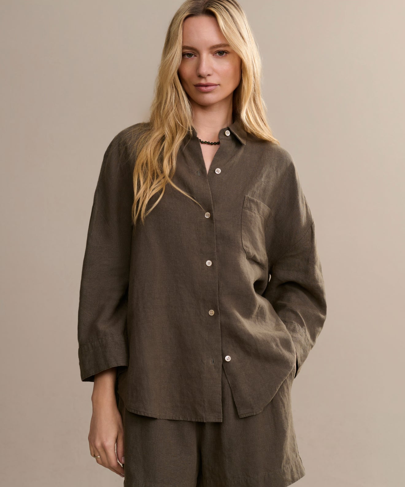 Linen Logan Shirt | Jenni Kayne