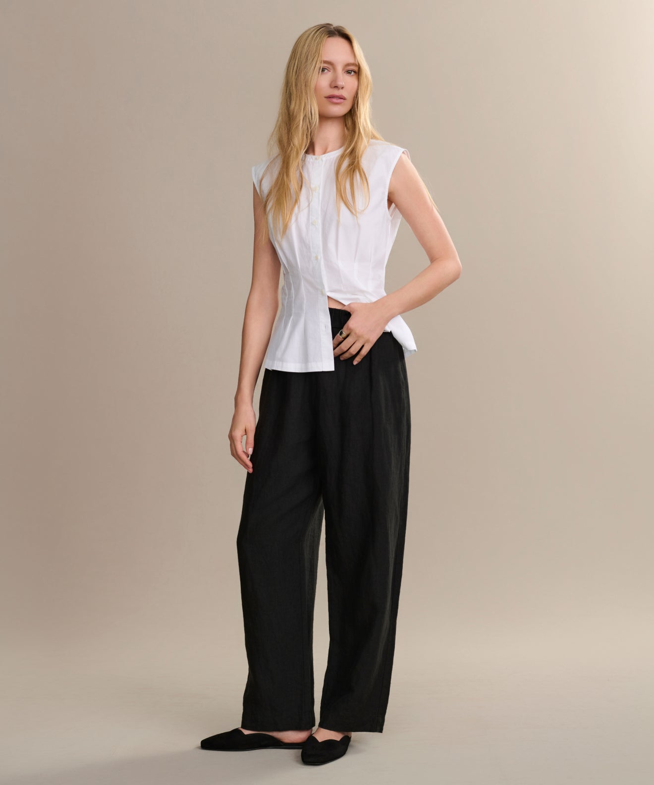 Jenni Kayne Linen Logan Pant