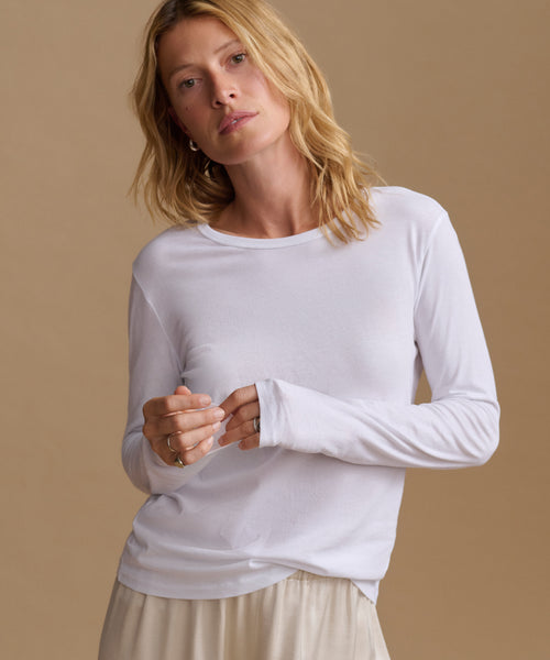 Long-Sleeve Slim Tee