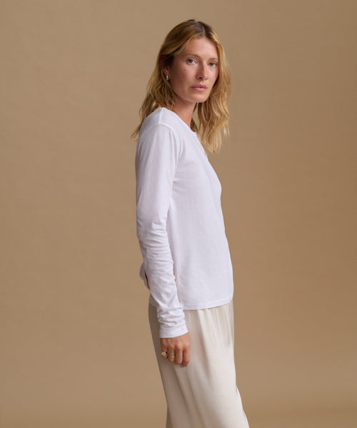 Long-Sleeve Slim Tee