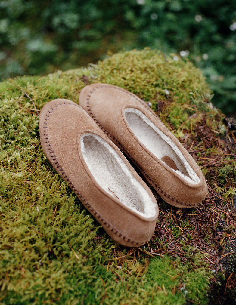 Shop The Ember Shearling Flat