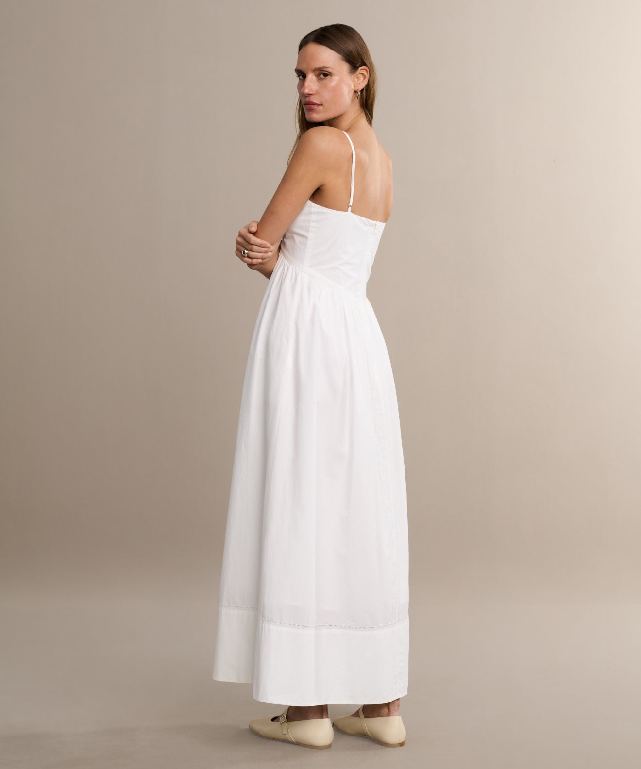 fitted lace wedding dress Peninsula Dress