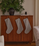 Alpaca Basketweave Stocking
