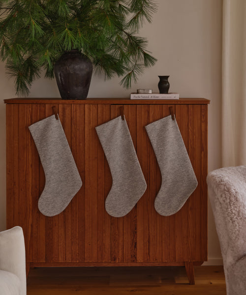 Alpaca Basketweave Stocking