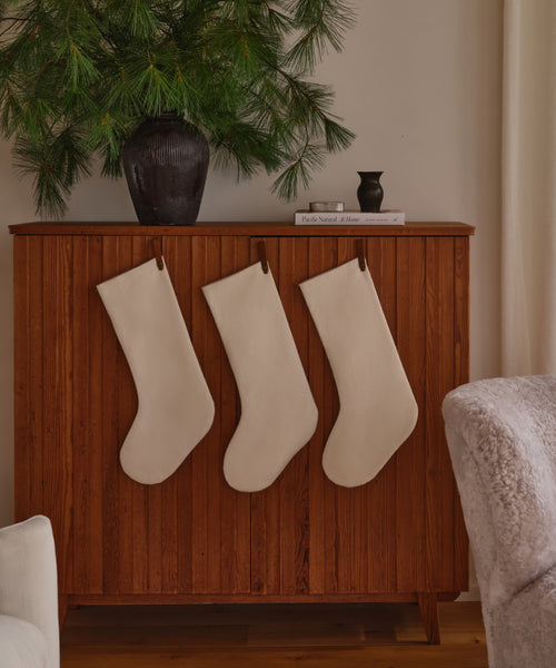 Alpaca Basketweave Stocking