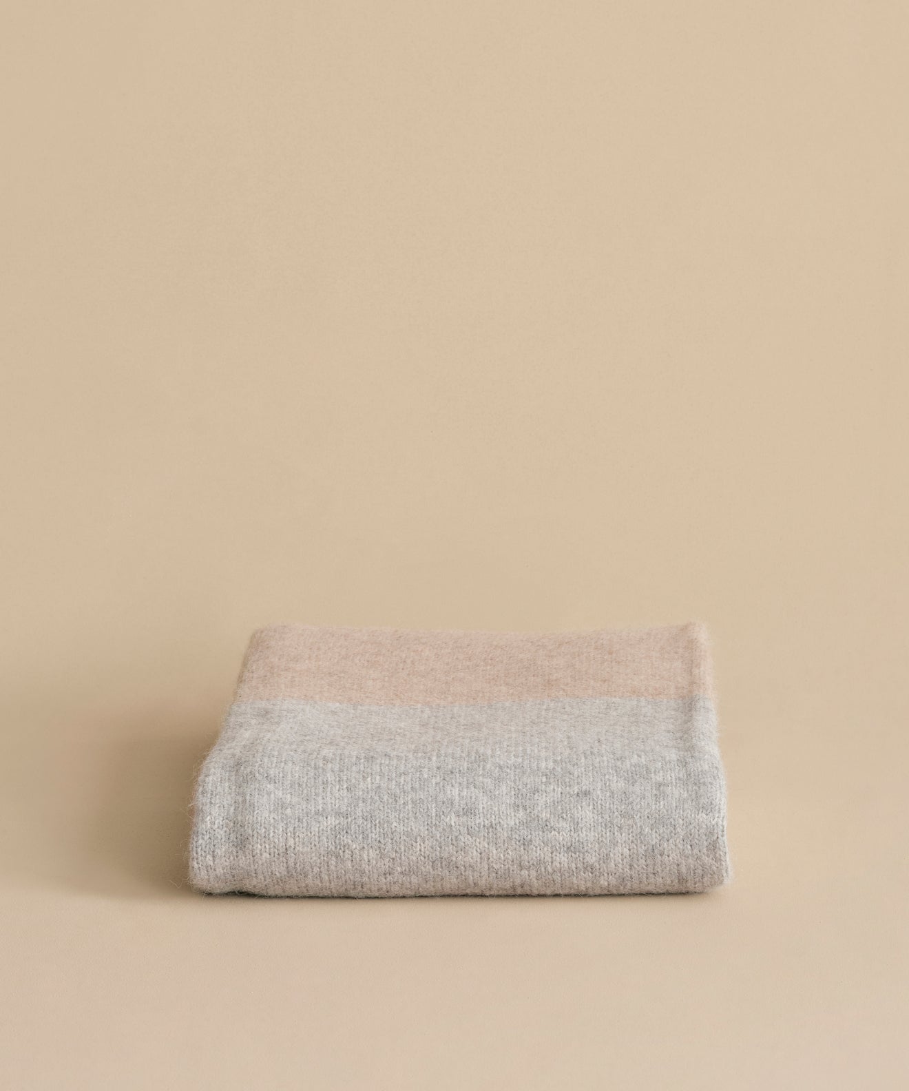 Alpaca Colorblock Throw | Jenni Kayne