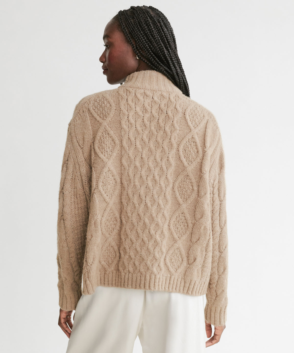 Cable Half Zip | Jenni Kayne