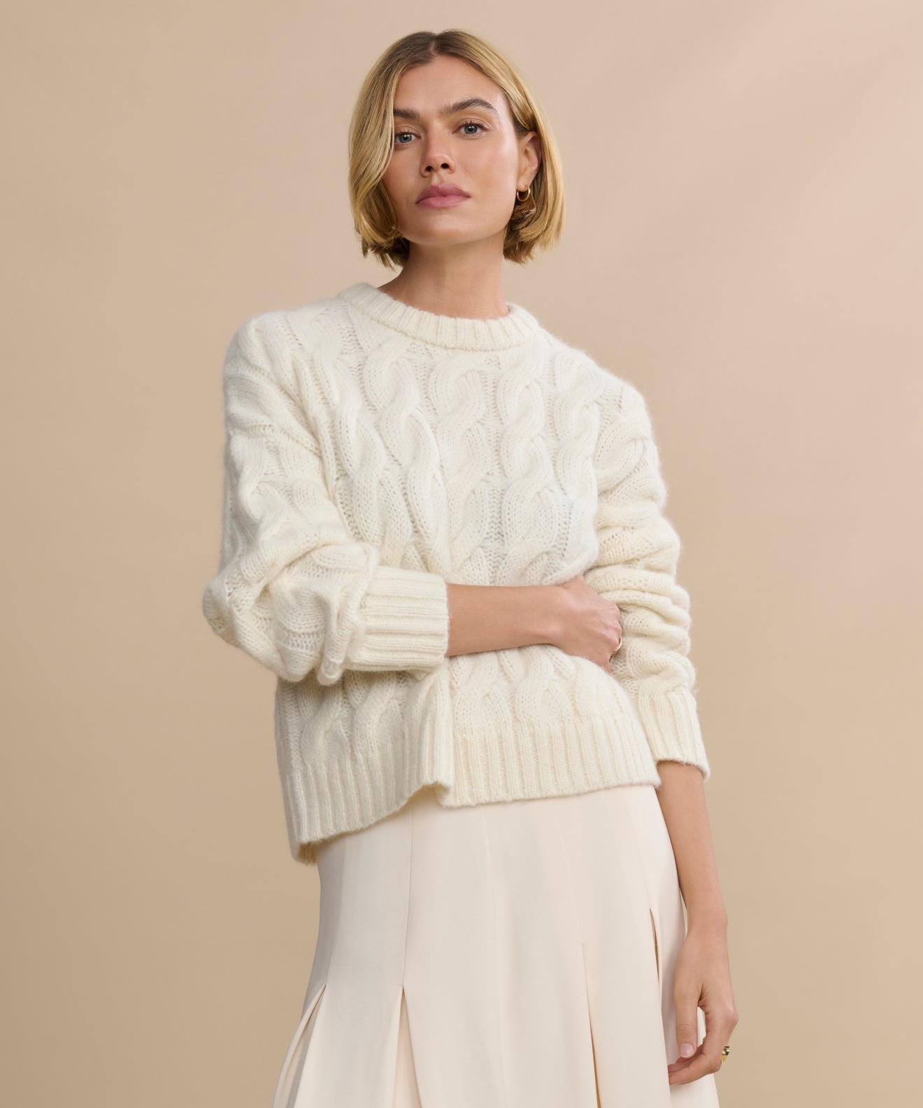 sienne ニット sienne /シエンヌ】 SALLY RINGER KNIT（ニット／セーター）｜JOURNAL