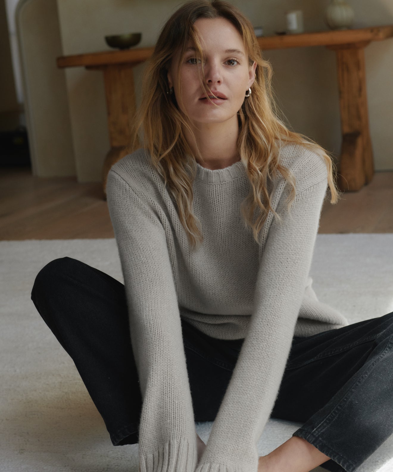 Cashmere Amelia Crewneck