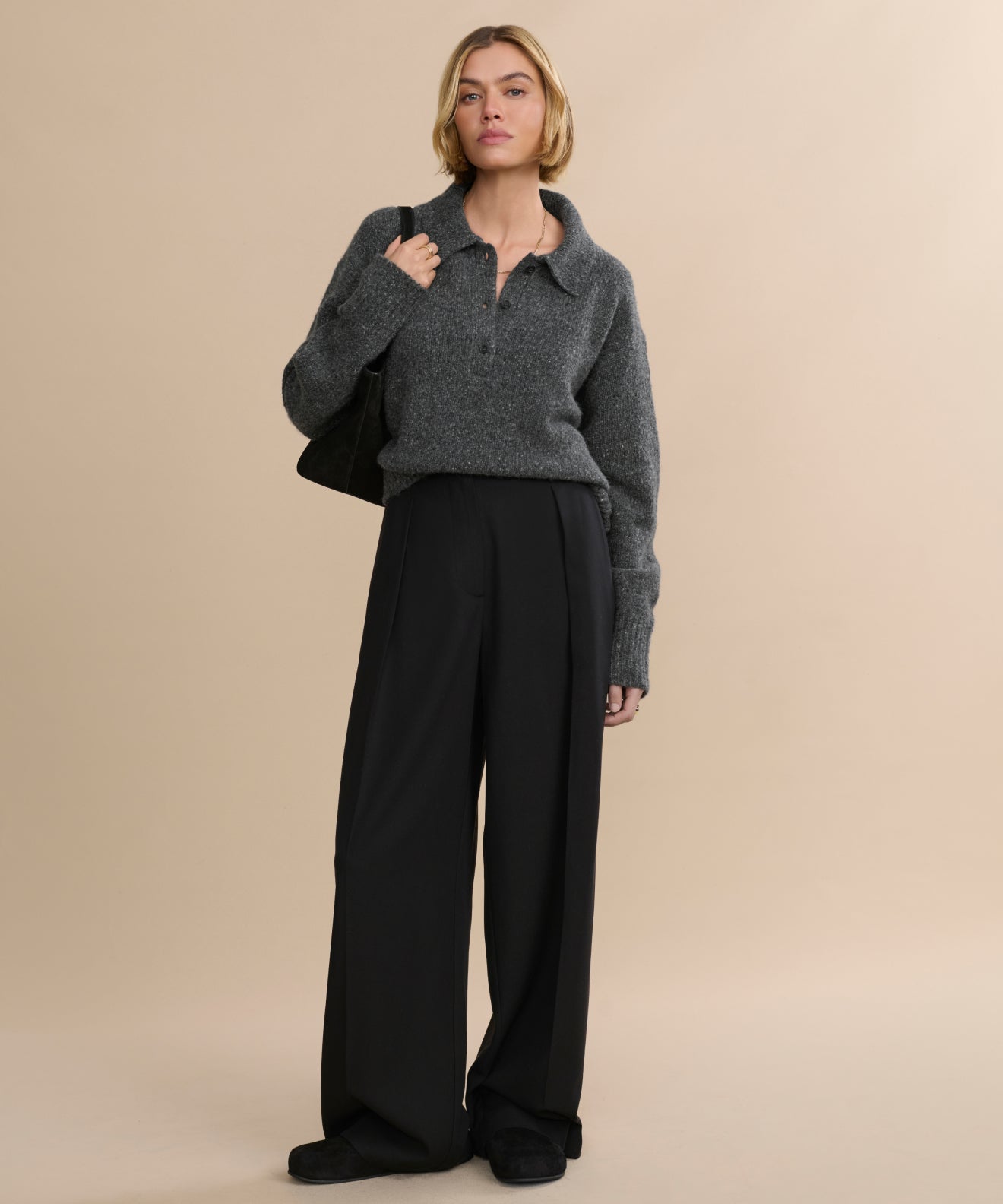 Cashmere Burke Polo | Jenni Kayne