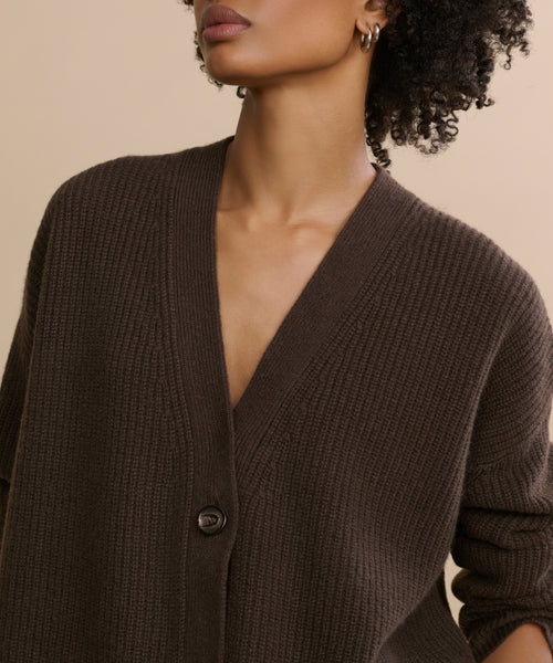 Cashmere Cocoon Cardigan