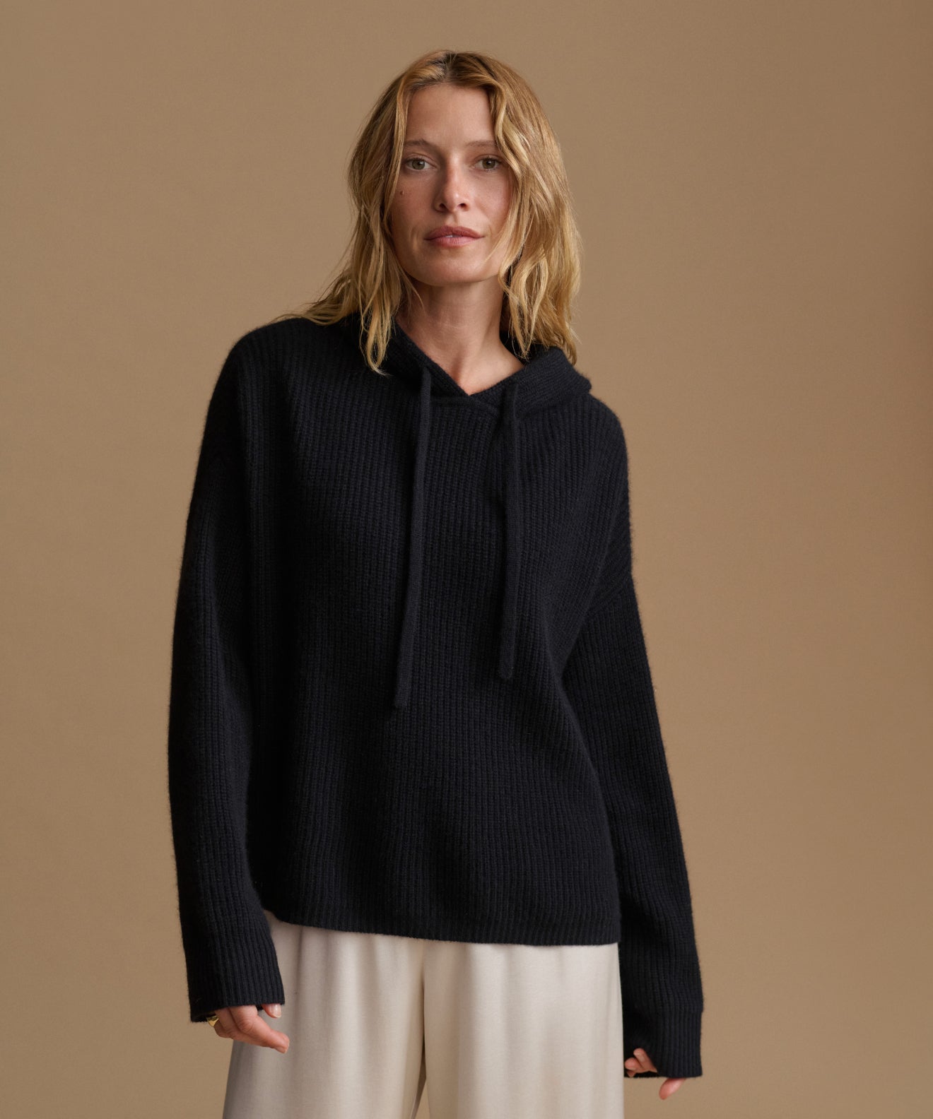 Cashmere Fisherman Hoodie | Jenni Kayne