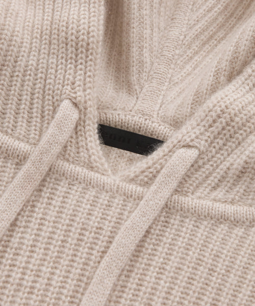 Cashmere Fisherman Hoodie