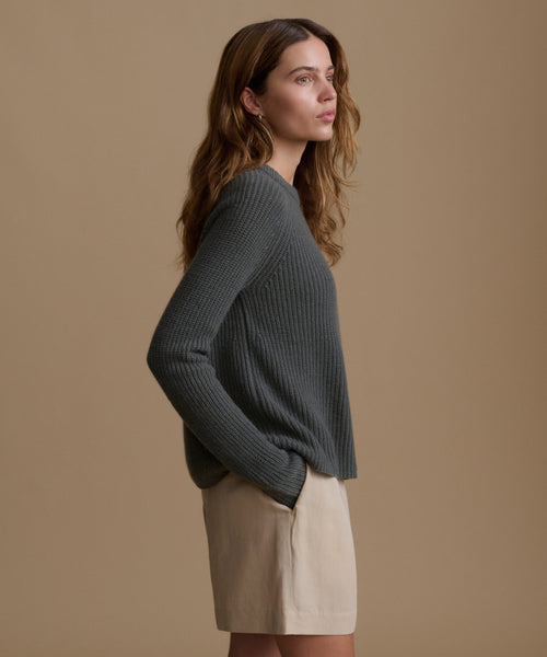 Cashmere Fisherman Sweater