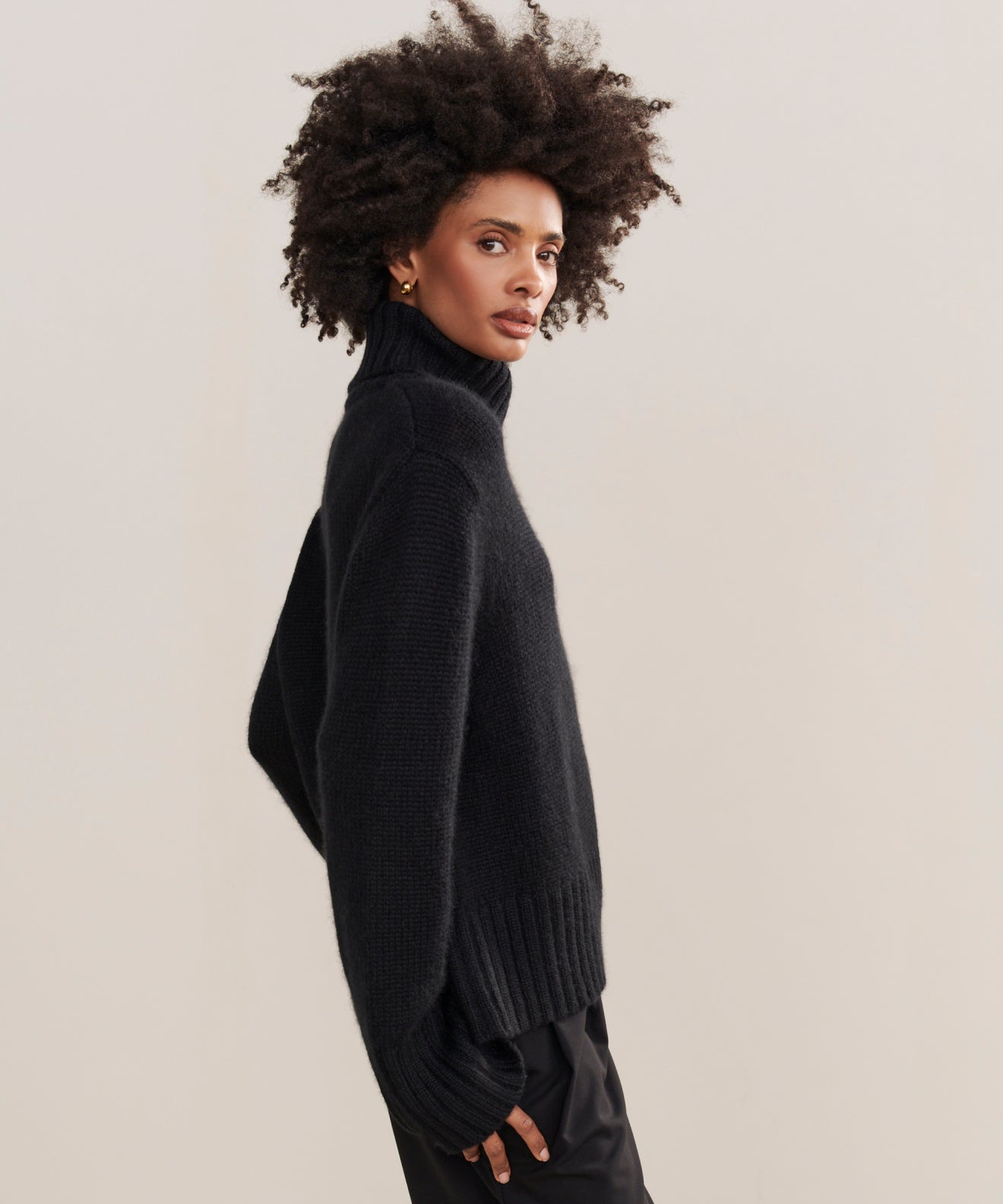 Cashmere Jackie Sweater | Jenni Kayne