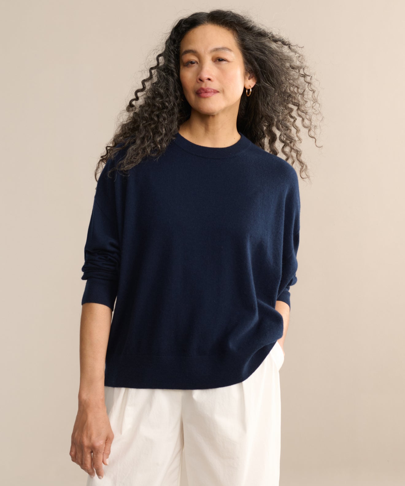 Cashmere Marina Crewneck – Jenni Kayne