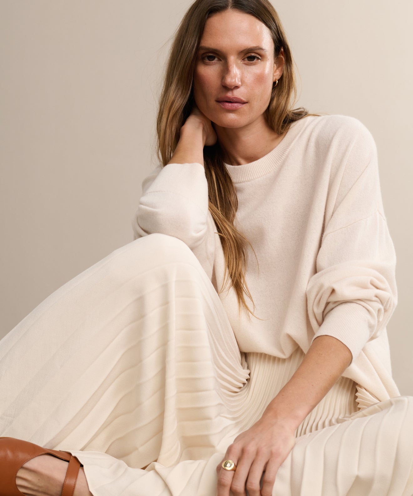 Cashmere Marina Crewneck | Jenni Kayne
