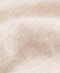 Close-up shot of brushed cashmere.