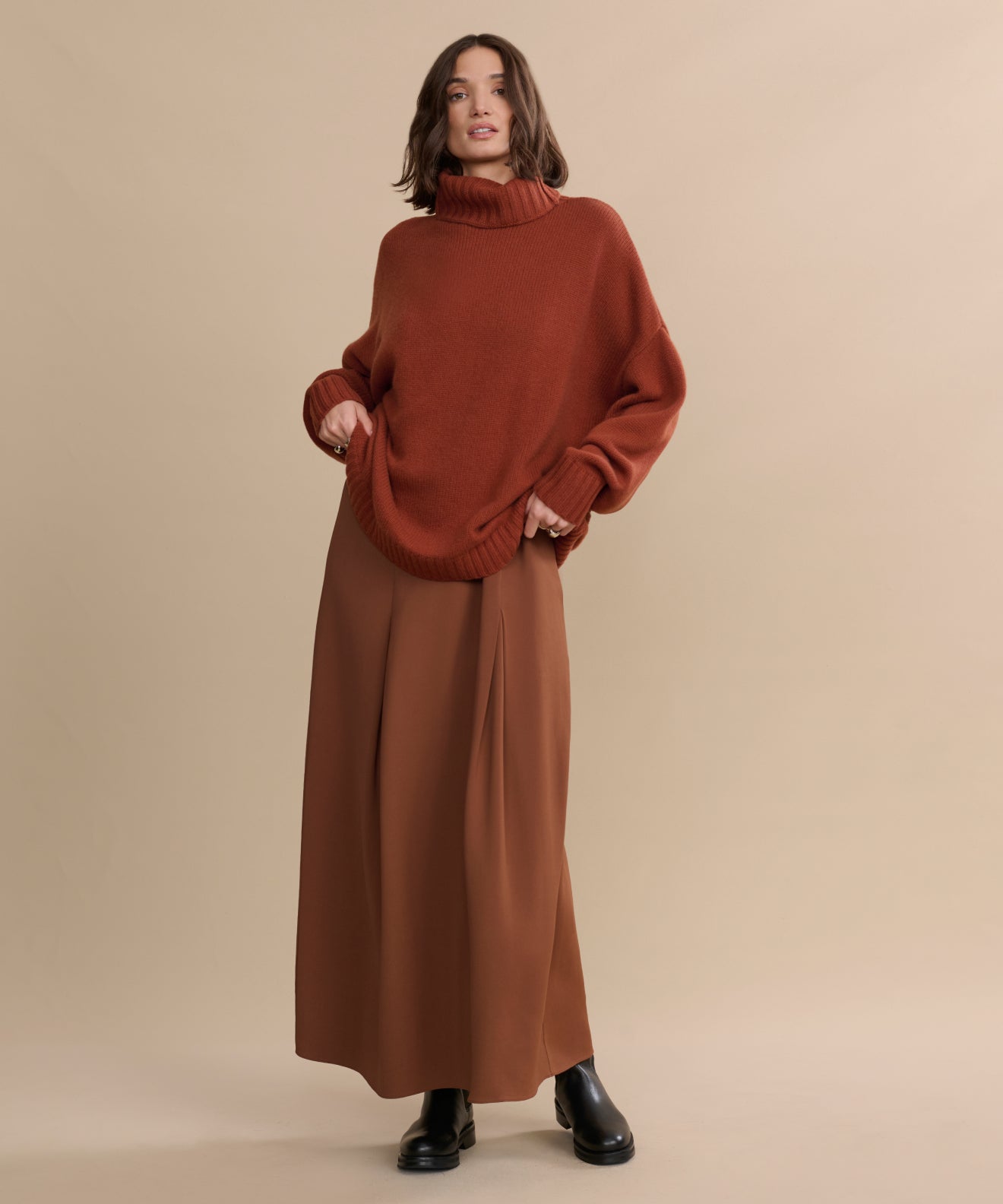 Cashmere Porter Turtleneck | Jenni Kayne