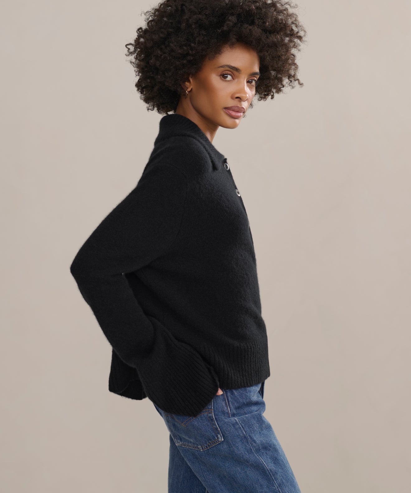 Cashmere Stevie Polo | Jenni Kayne