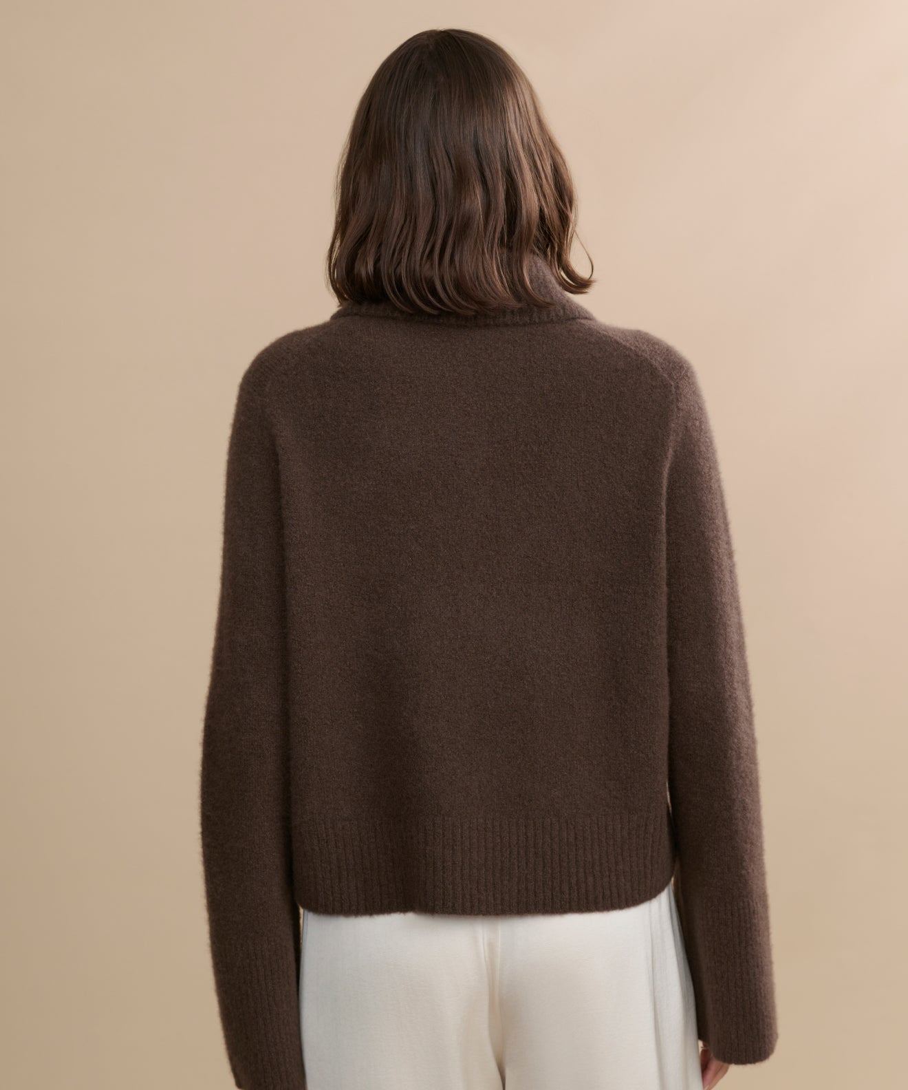 新品未使用　アイレネ   Polo Knit Tops IRENE（アイレネ） ニット セーター アーガイルカットアウトポロニット