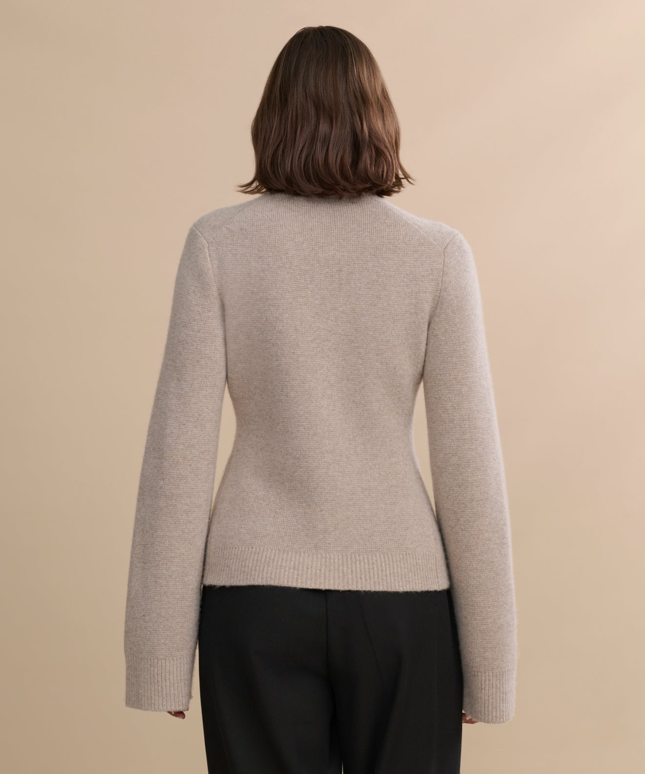 Women's Cooper Cardigan Taupe | Jenni Kayne