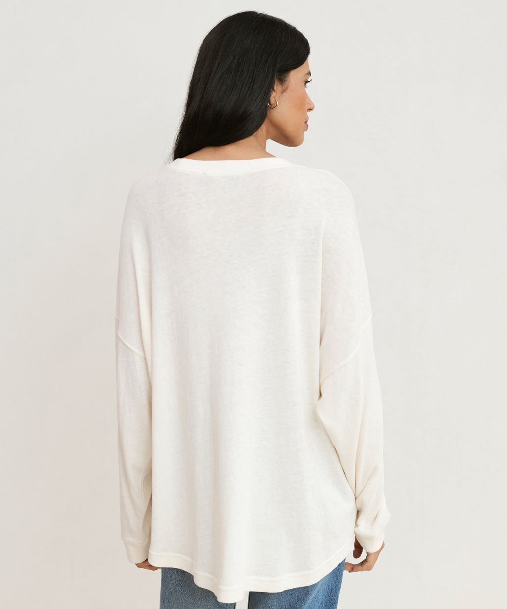 Boyfriend LongSleeve Tee Jenni Kayne