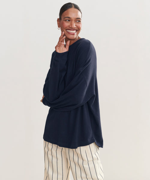 Boyfriend Long-Sleeve Tee