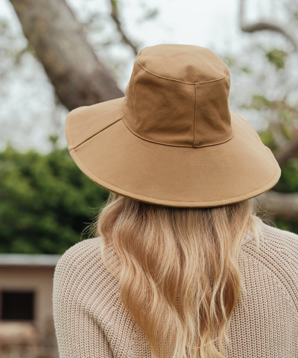 Cotton Canvas Sun Hat – Jenni Kayne