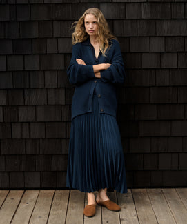 Cardigan Karen Millen Bleu à Rayures Noir Et Blanc - Demi-manches - Taille 1 - Occasion Très Bon état