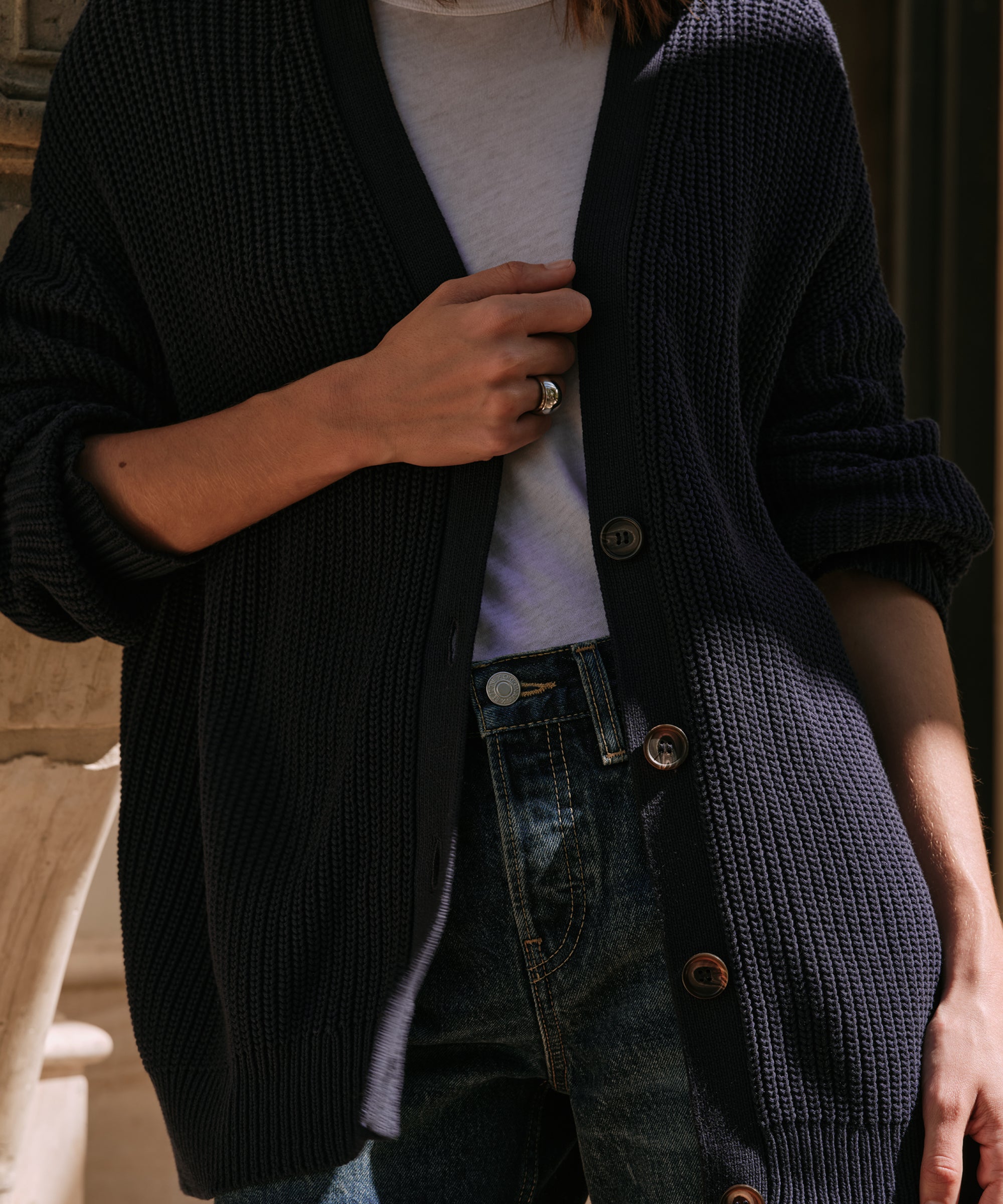 Cotton Cocoon Cardigan Jenni Kayne - Main Image